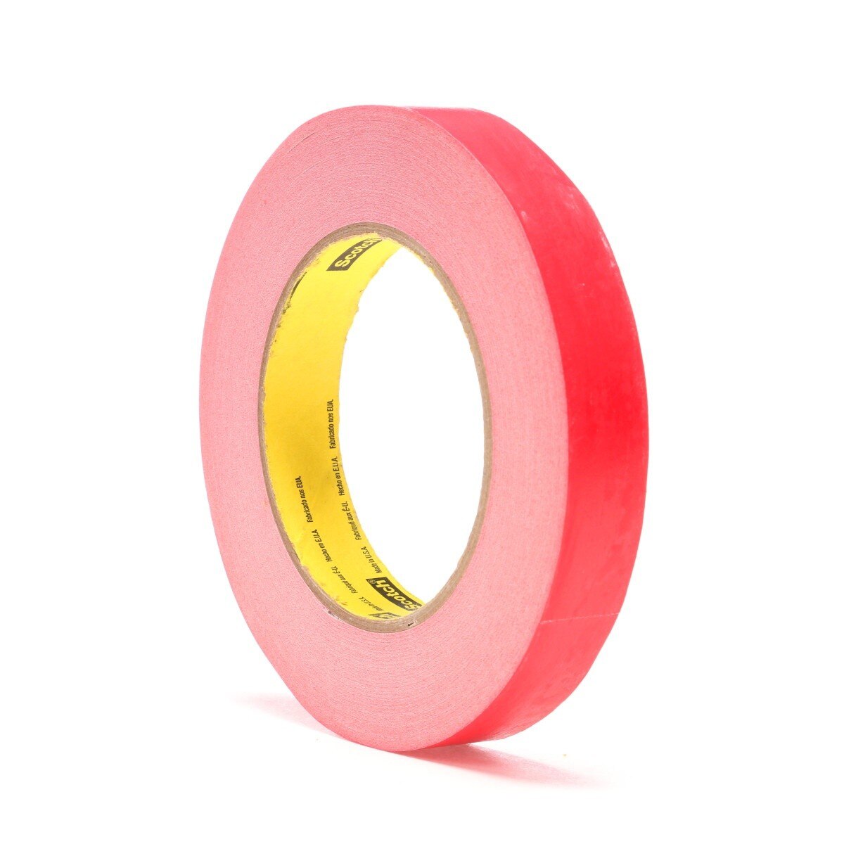 3M 256 3855 Scotch Printable Flatback Paper Tape, Red, 3/4 in x 60 yd, 6.7 mil (7000048383) (48 Pack) - 2