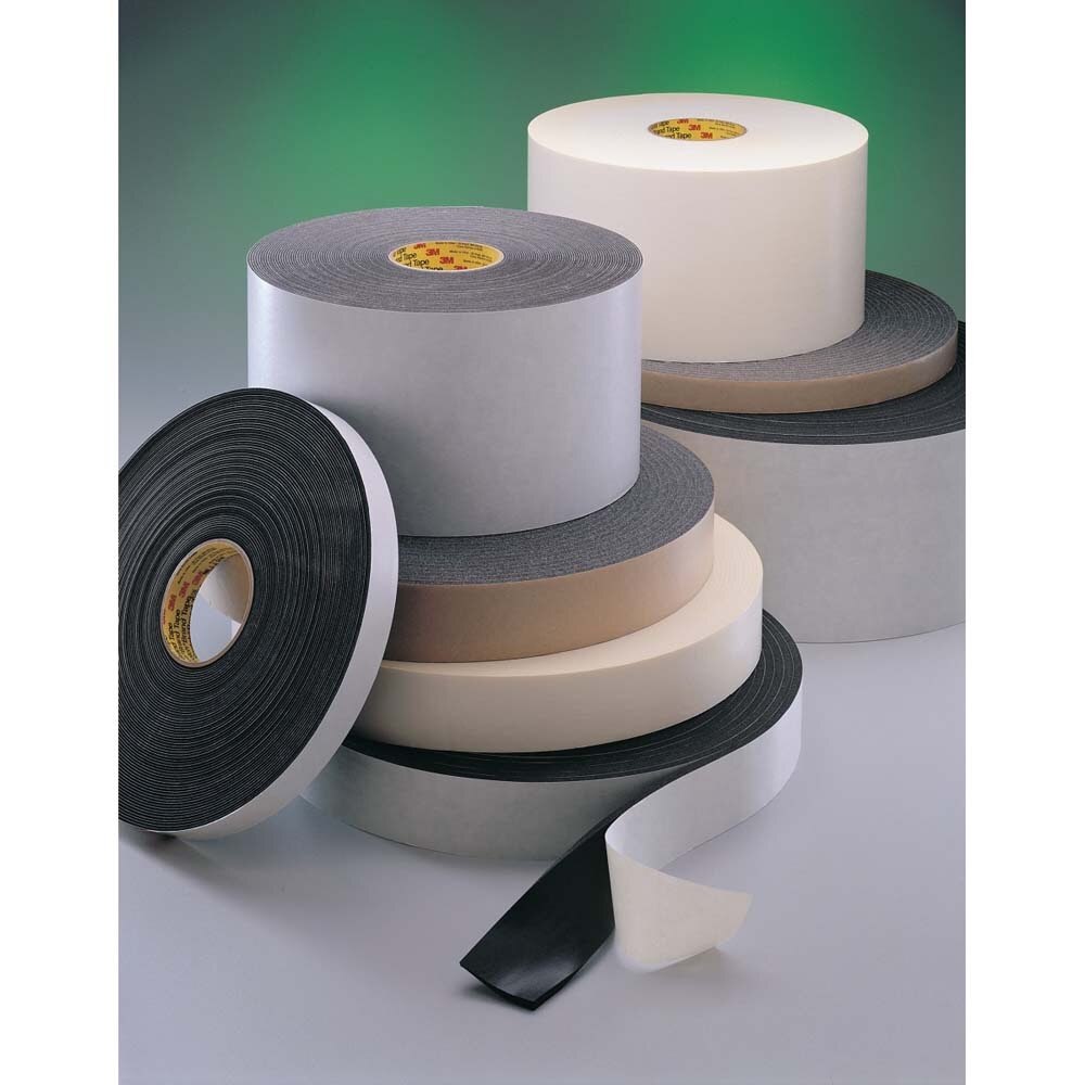 3M 4116 04874-case Tape 2 in x 36 yd 62.0 mil, Foam, Natural (7000048433) (6 Pack) - 3