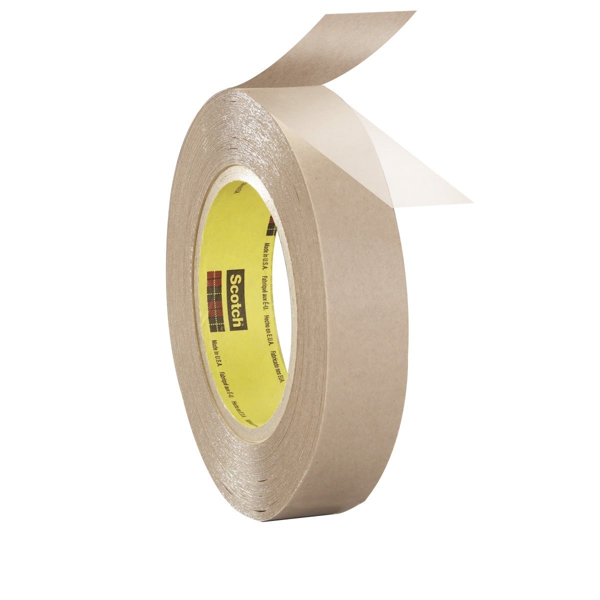 3M 9425 Removable Repositionable Double Coated Tape, Clear, 1 in x 72 yd, 5.8 mil (7000048526) (9 Pack) - 3