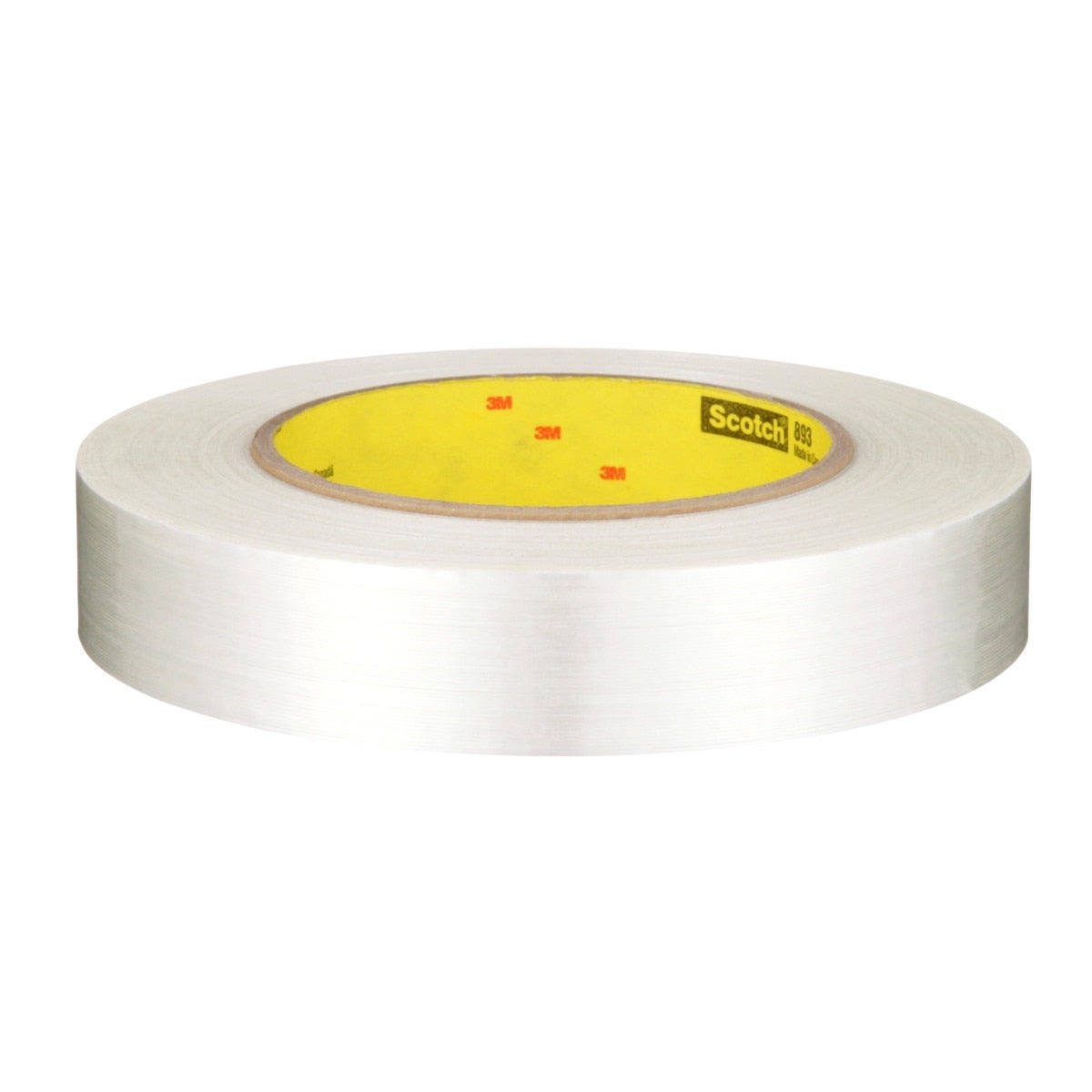 3M 893 Scotch Filament Tape, Clear, 24 mm x 55 m, 6 mil (7000048809) (36 Pack) - 4