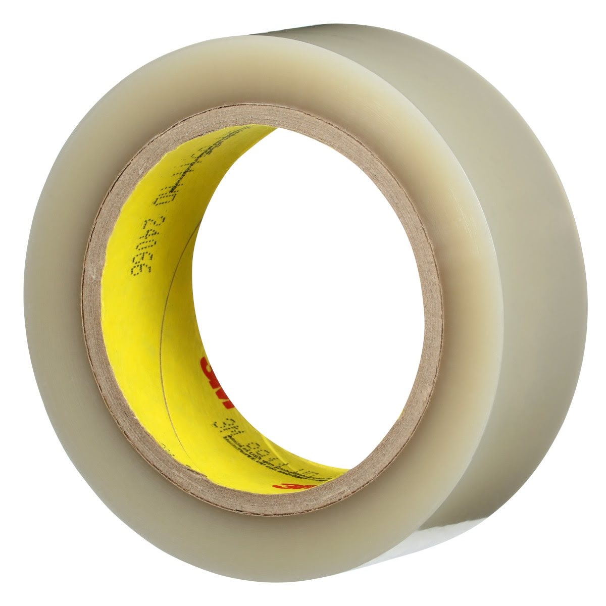 3M 8911 Polyester Tape, Silicone Adhesive, Transparent, 1 in x 72 yd, 2.3 mil (7000049592) (36 Pack) - 2