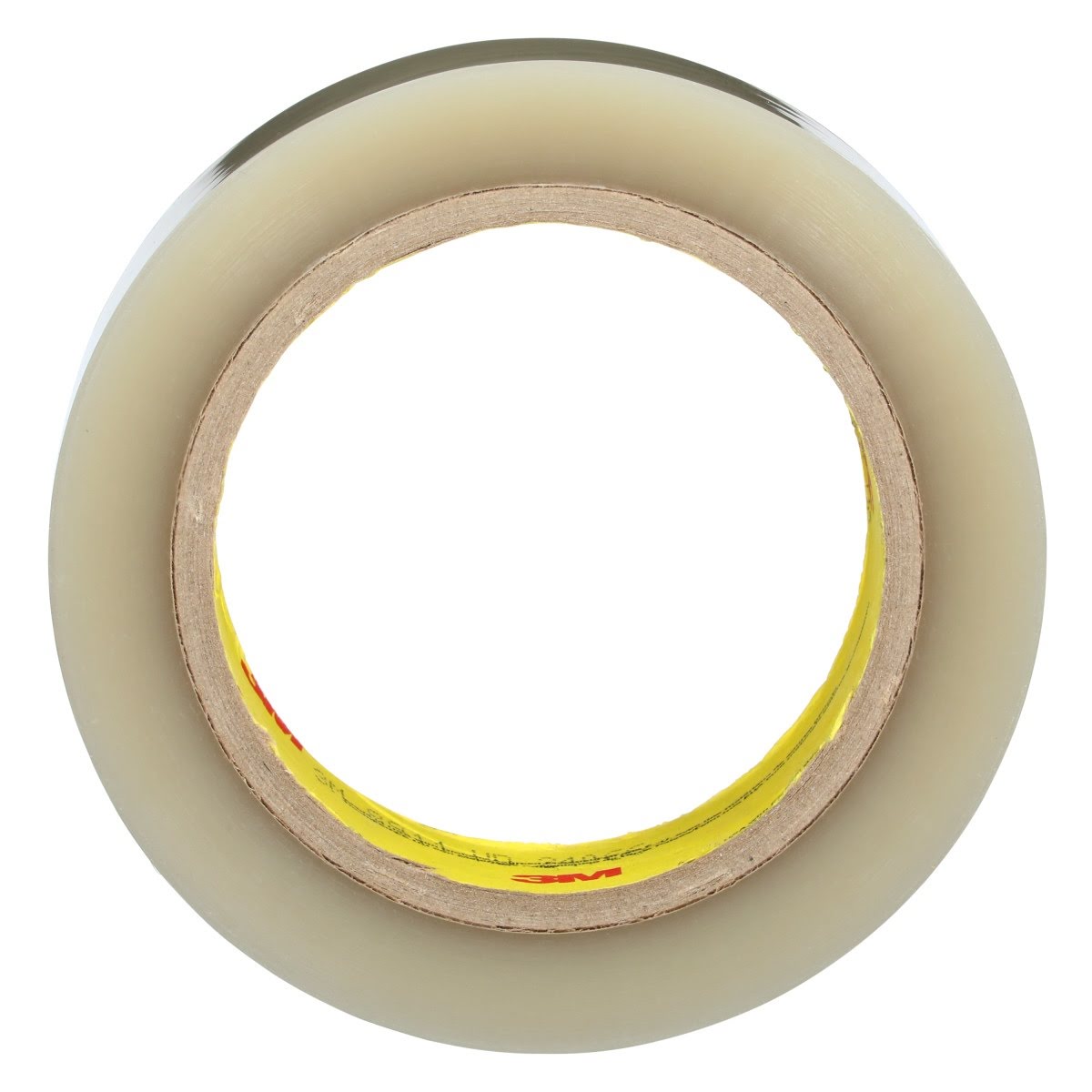 3M 8911 Polyester Tape, Silicone Adhesive, Transparent, 1 in x 72 yd, 2.3 mil (7000049592) (36 Pack) - 3