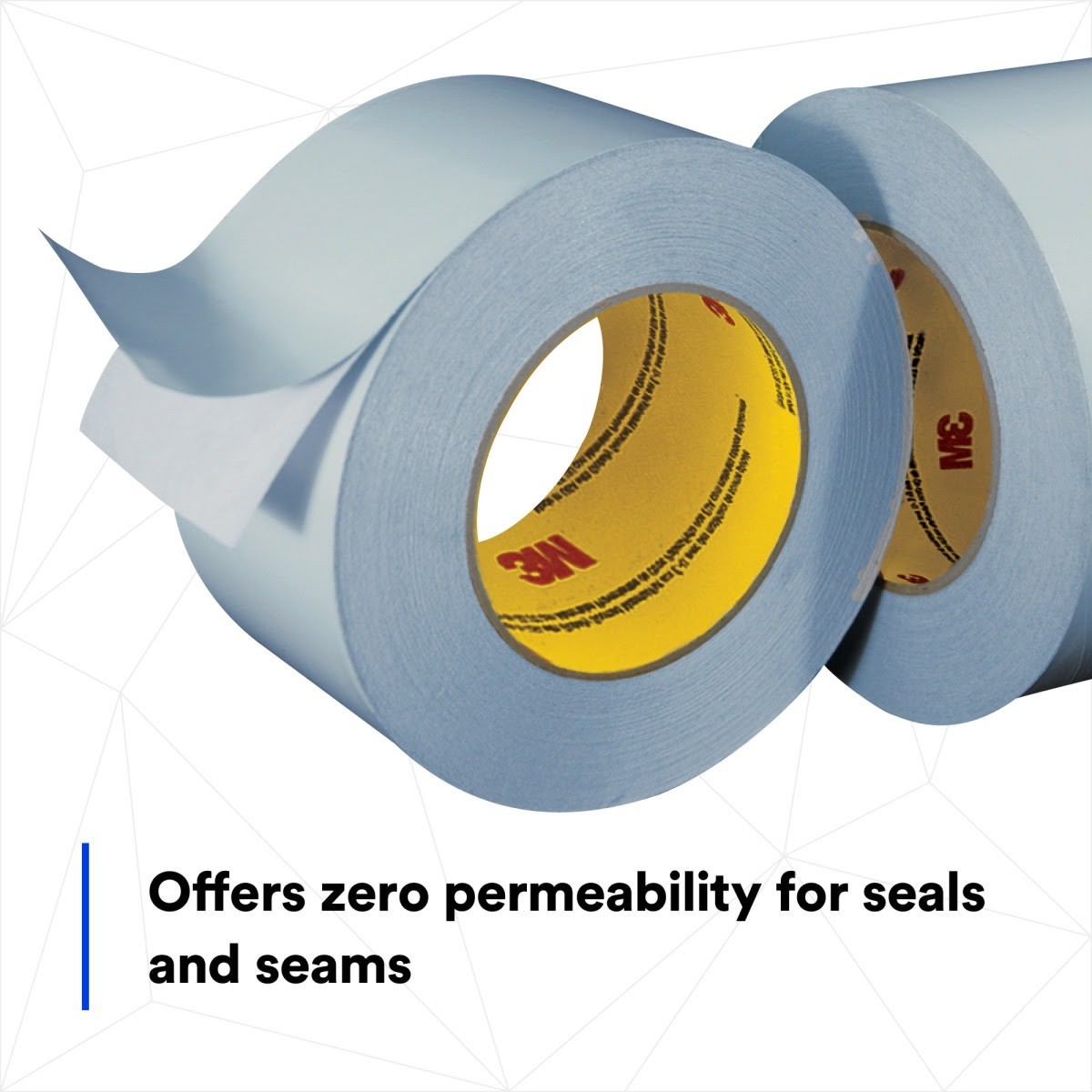 3M 1555CW Venture Tape Cryogenic Vapor Barrier Tape, Silver, 72 mm x 45.7 m (7000049898) (16 Pack) - 6