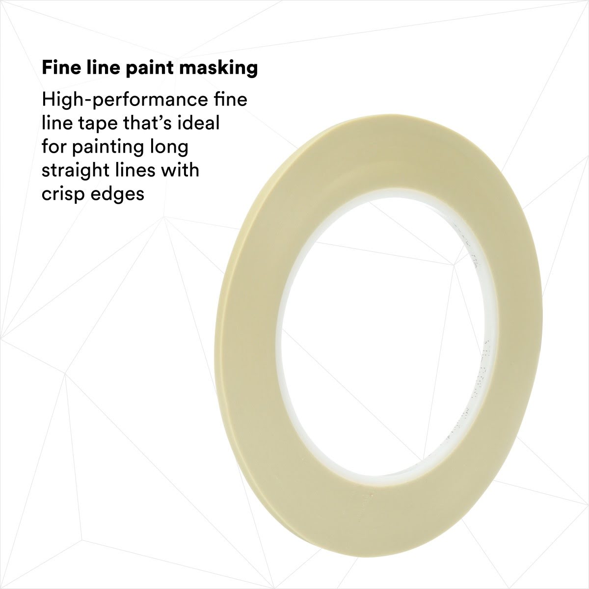 3M 218 Scotch Fine Line Premium Masking Tape, Green, 3/16 in x 60 yd, 5.0 mil, High Performance Polypropylene Tape (7000050050) (12 Pack) - 5