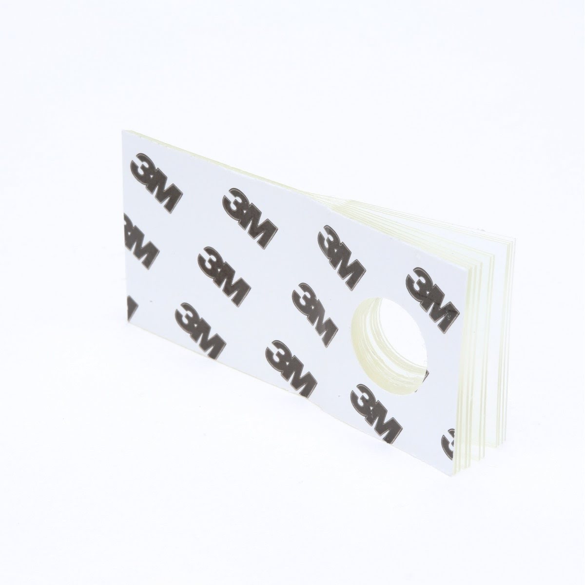 3M 1074 Hang Tab, Clear, 1 in x 2 in, Round Hole (62225) (7000051823) (10 Pack) - 3