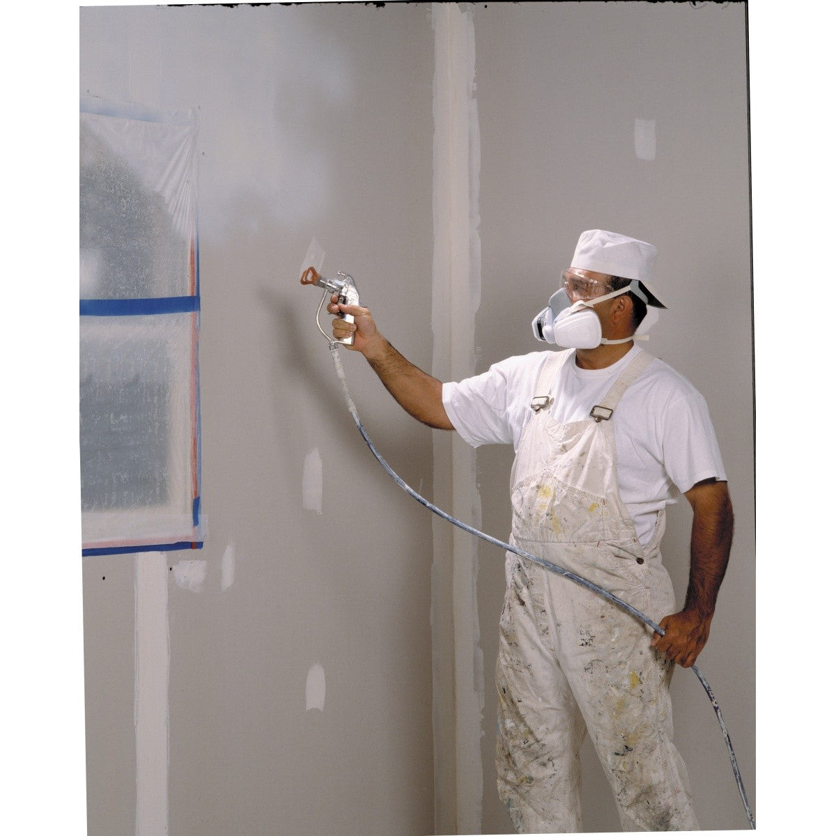 3M 7193 53P71 Half Facepiece Disposable Respirator Assembly, NIOSH Approved, Organic Vapor P95 OV/P95, Large, Permanently Attached Cartridges (7000052081) (12 Pack) - 8