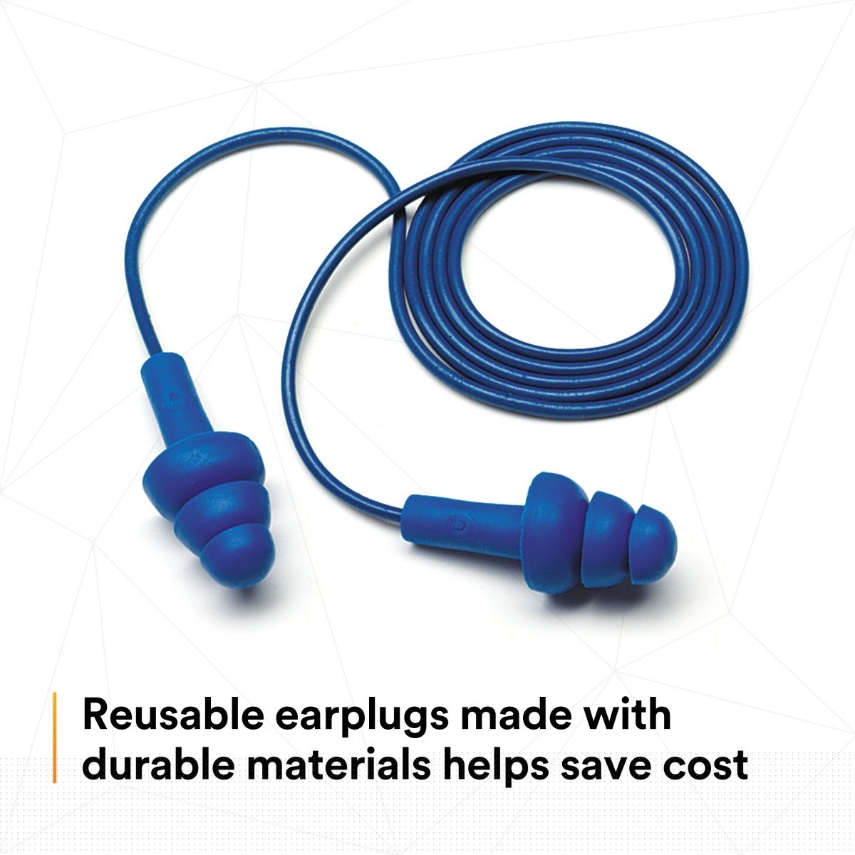 3M 340-4017 E-A-R UltraFit Earplugs, Metal Detectable, Corded, Econopack (7000052725) (200 Pack) - 4