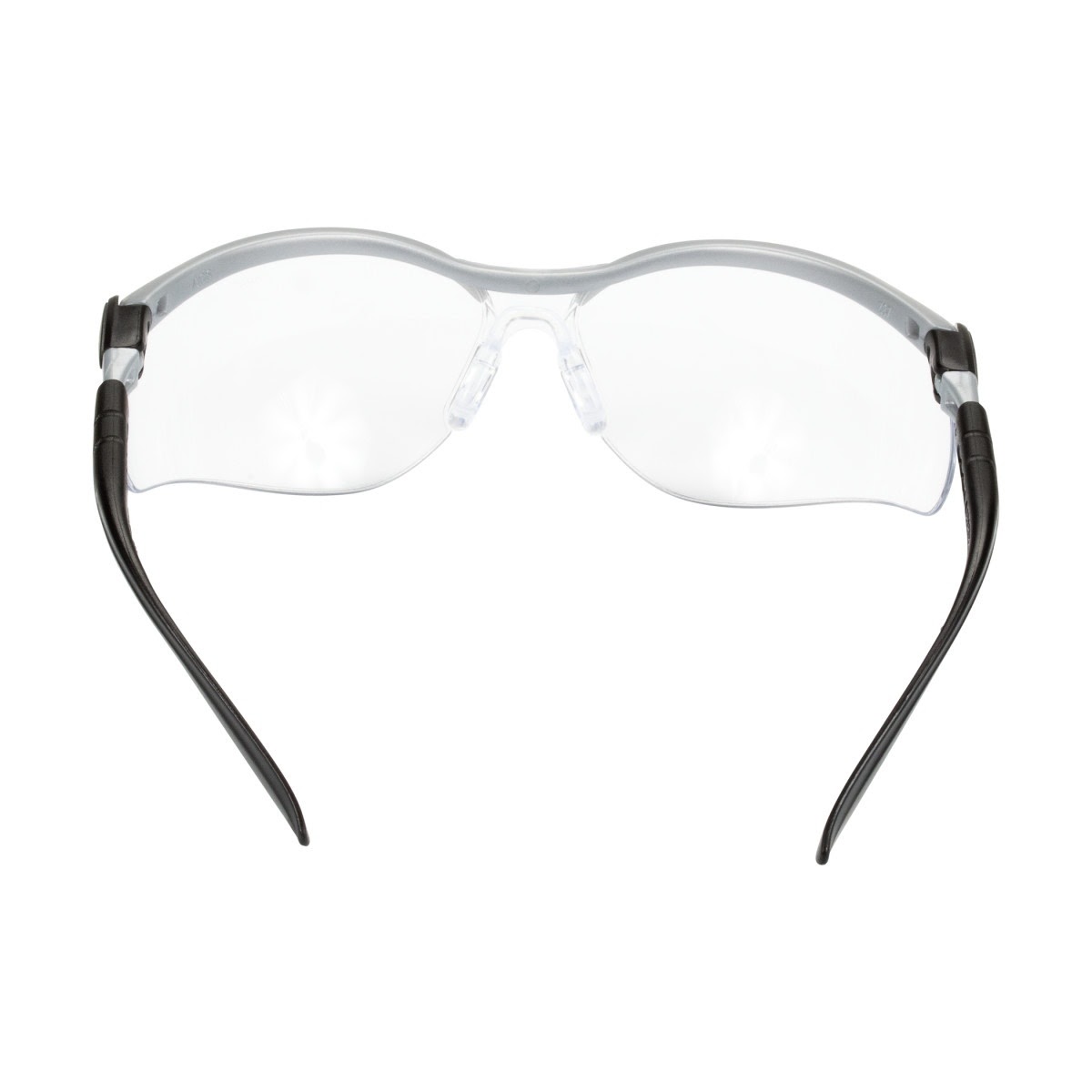 3M 11380-00000-20 BX Protective Eyewear, Clear Anti-Fog Lens, Silver/Black Frame (7000052795) (20 Pack) - 3