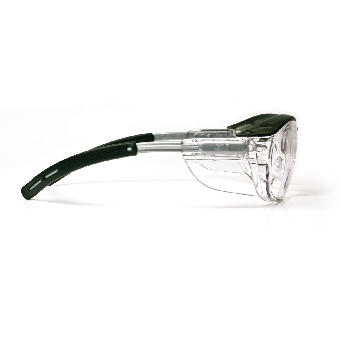 3M 11434-00000-20 Safety Glasses with Readers, Nuvo Protective Eyewear, +1.5 Diopter, Clear Lens, Retro Gray Frame, Soft Nose Bridge, Side Shields, ANSI Z87.1 (7000052797) (20 Pack) - 4