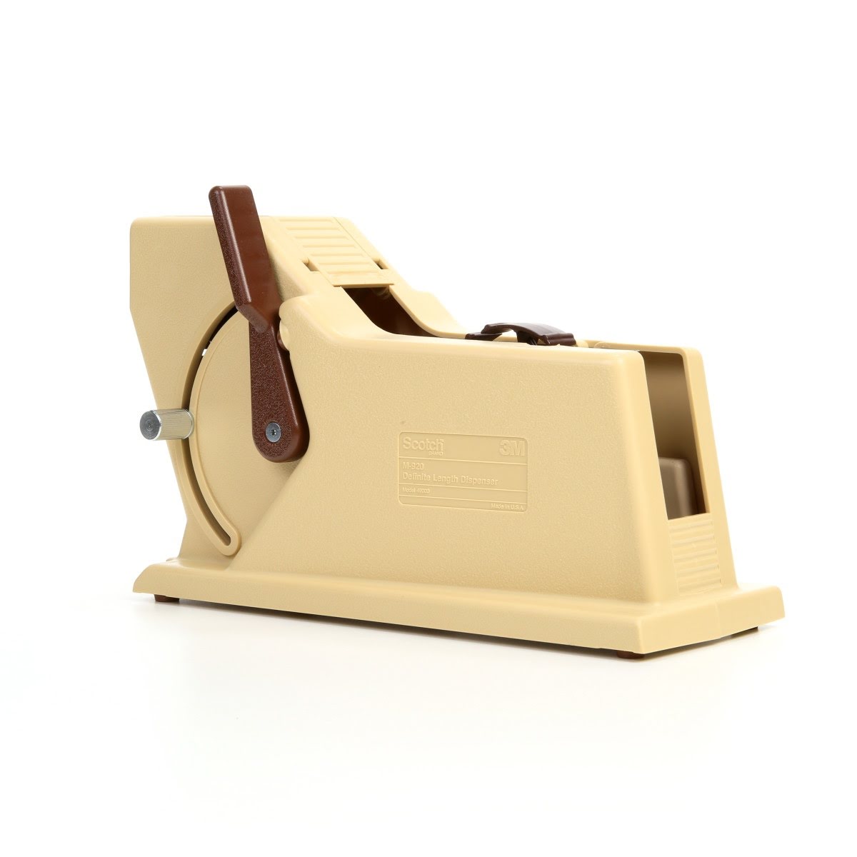 3M Scotch Definite Length Tape Dispenser M920, 1 in, Putty, 3 in Core (7000056552) (6 Pack) - 2