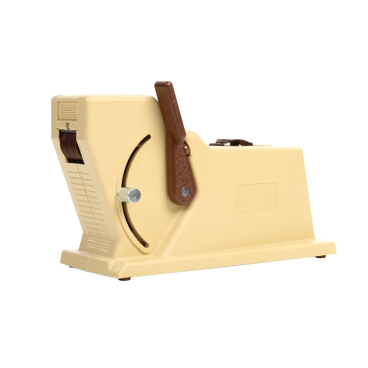 3M Scotch Definite Length Tape Dispenser M920, 1 in, Putty, 3 in Core (7000056552) (6 Pack) - 3