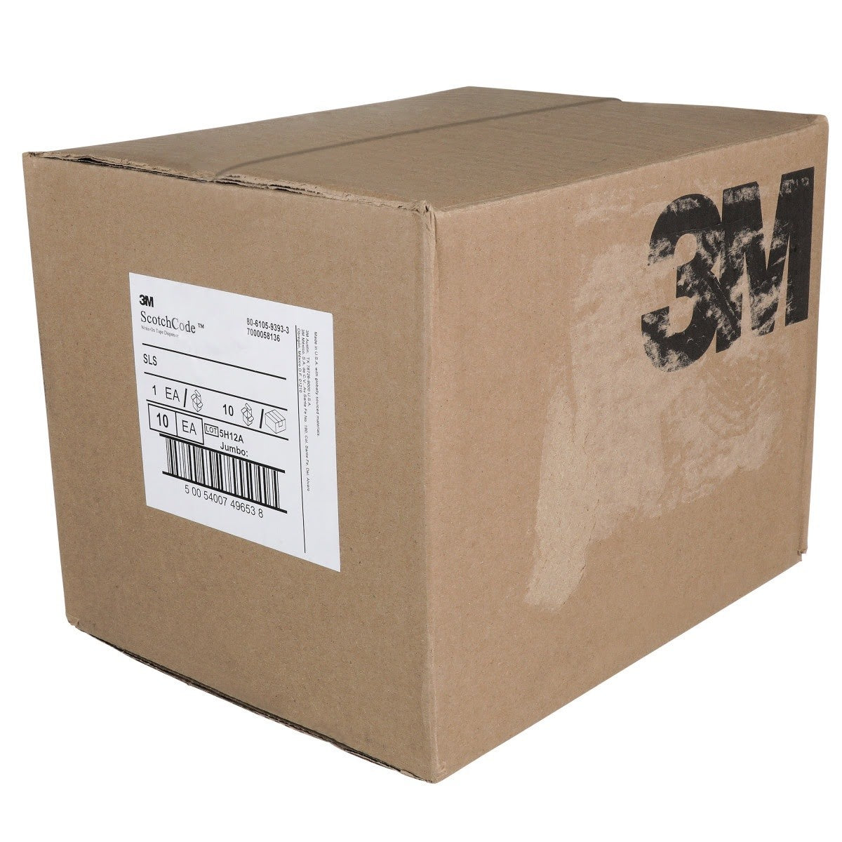 3M ScotchCode Wire Marker Write-On Dispenser with Tape and Pen SLS, 1.0 in x 2.125 in (7000058136) (10 Pack) - 6