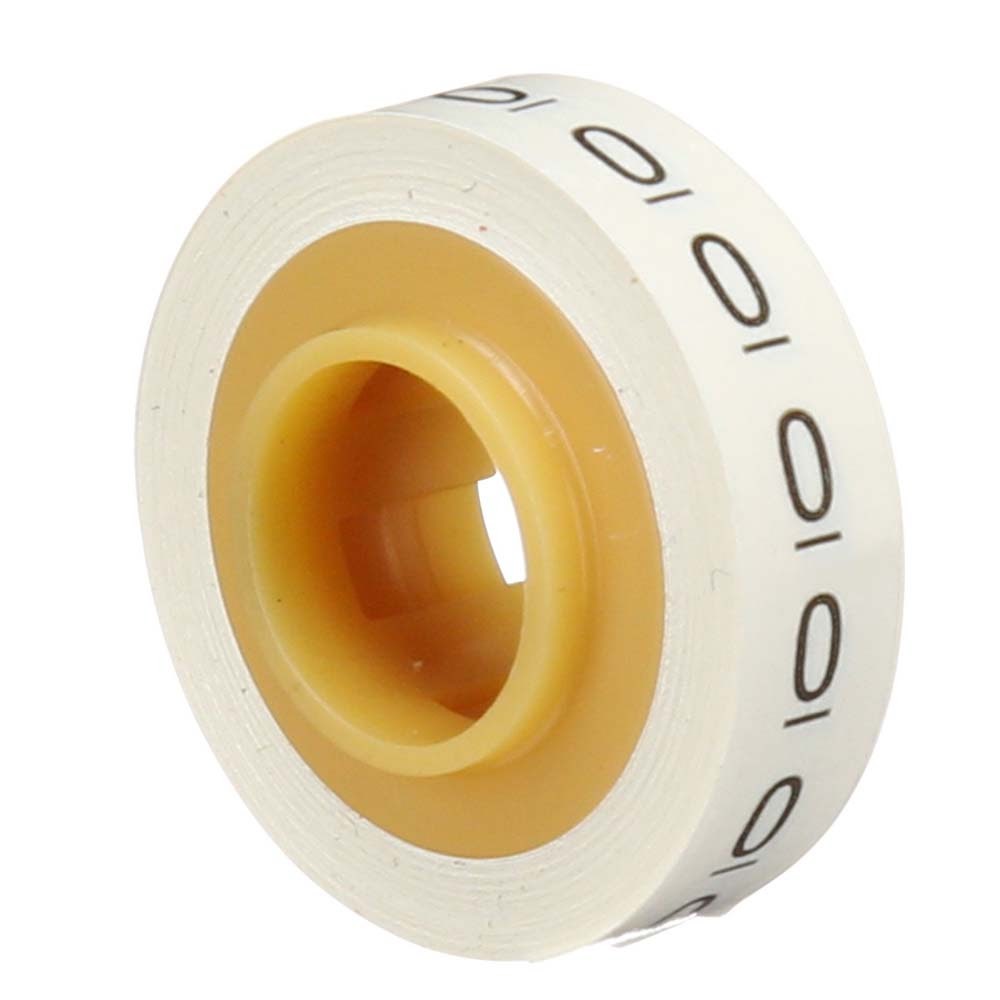 3M SDR-0 ScotchCode Wire Marker Tape Refill Roll , Printed with '0' (7000058254) (10 Pack)