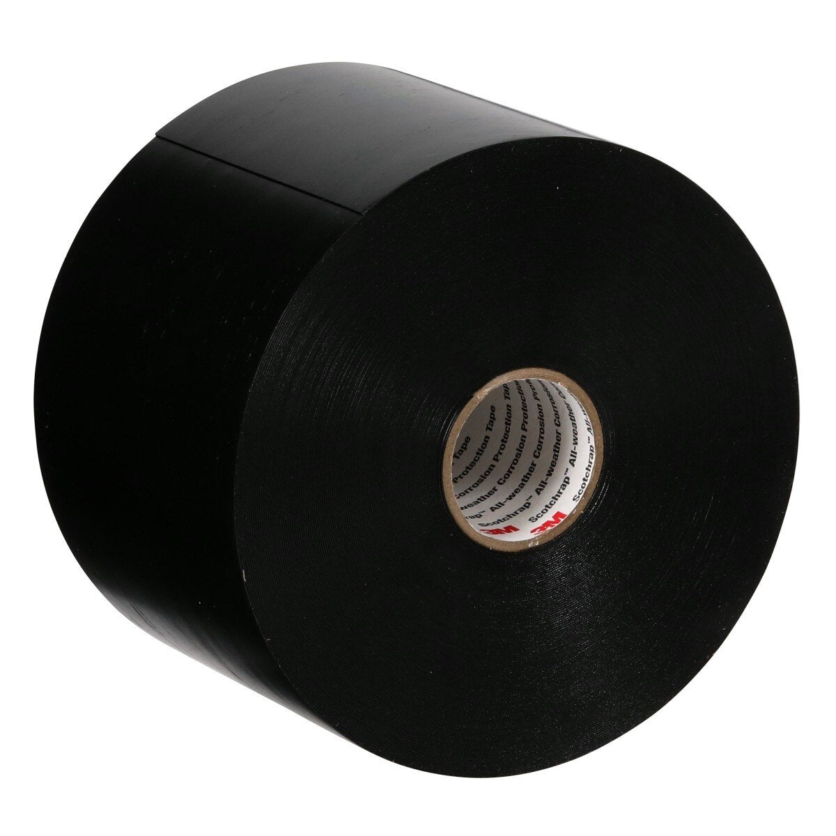 3M 51UP-4X100FT Vinyl Corrosion Protection Tape 51, Unprinted, Black, PVC Backing, Rubber Adhesive, 4 in x 100 ft (7000058493) (4 Pack) - 3