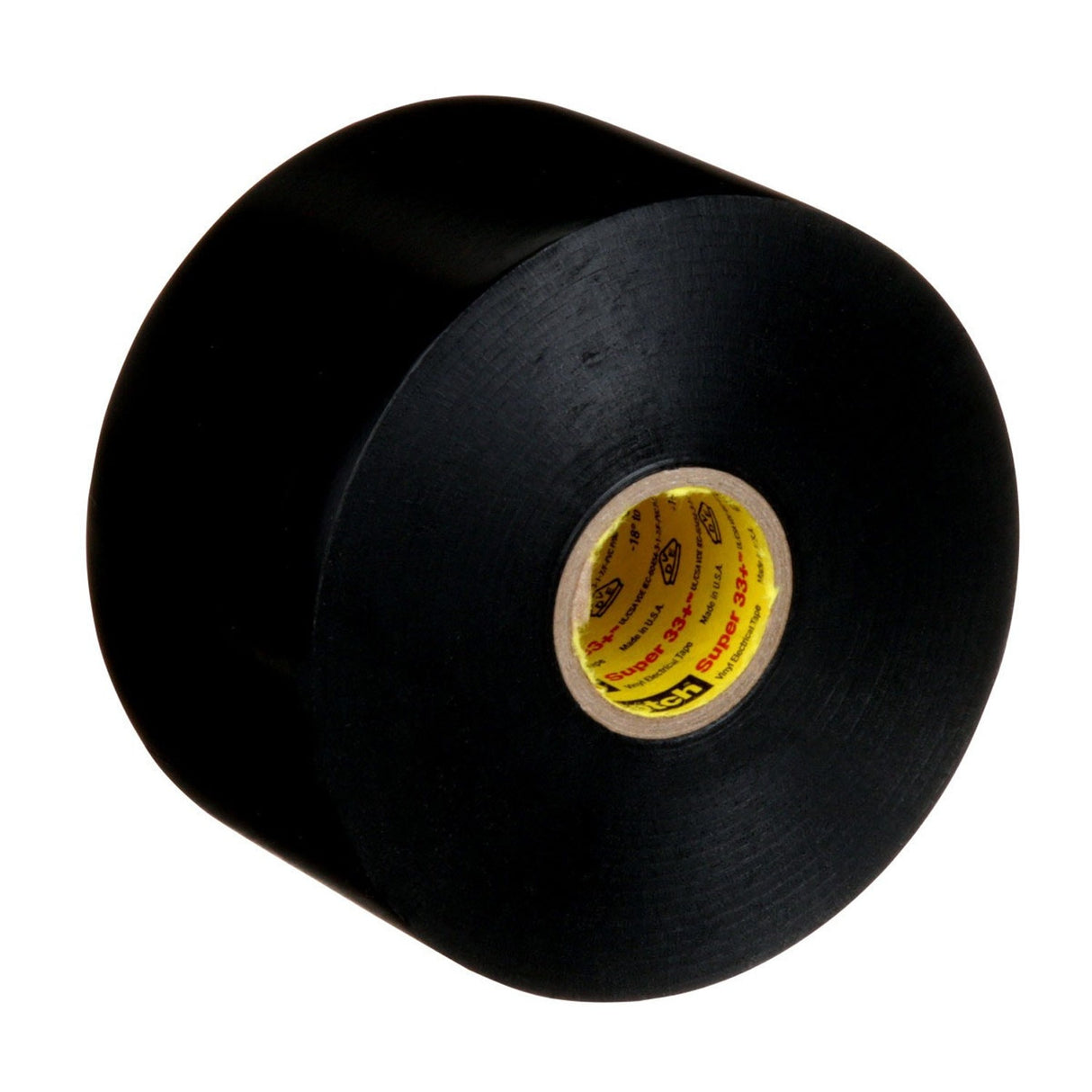 3M Scotch Super 33+ Vinyl Electrical Tape, Black, 2 in x 36 yd, 1 in core, 7 mil, 600V, All-Weather, Flame Retardant (33+-2X36YD-1) (7000058808) (25Pack) - 2