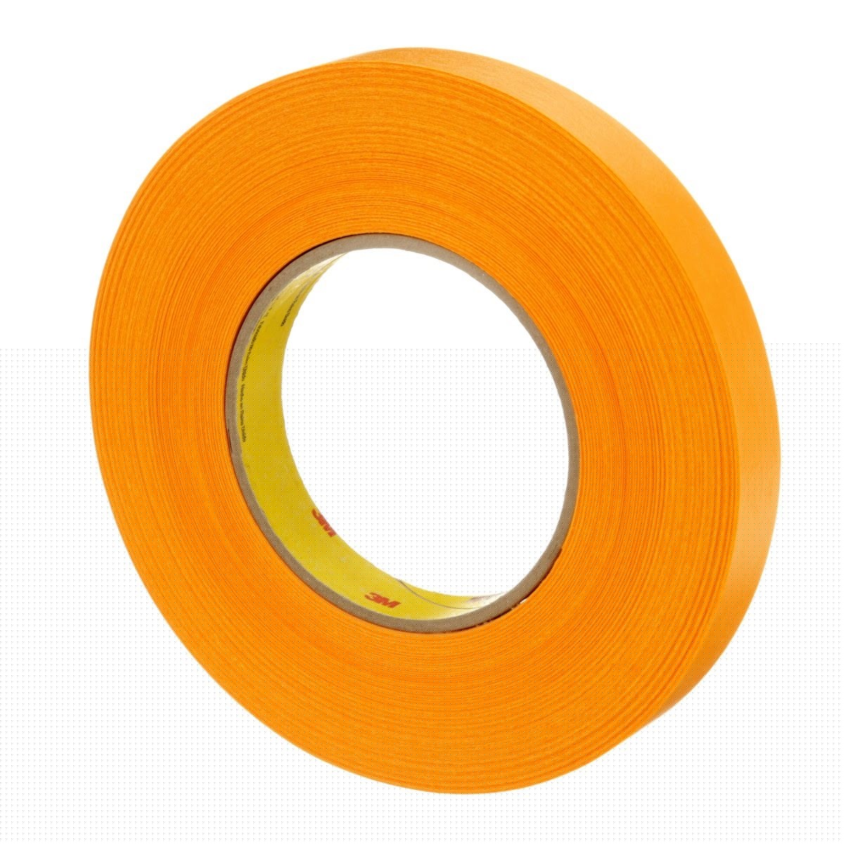 3M 2525 Scotch Performance Flatback Tape, Orange, High Visibility, High Tack, High Temperature, Hand Tearable, 18 mm x 55 m, 9.5 mil (7000088506) (48 Pack) - 2