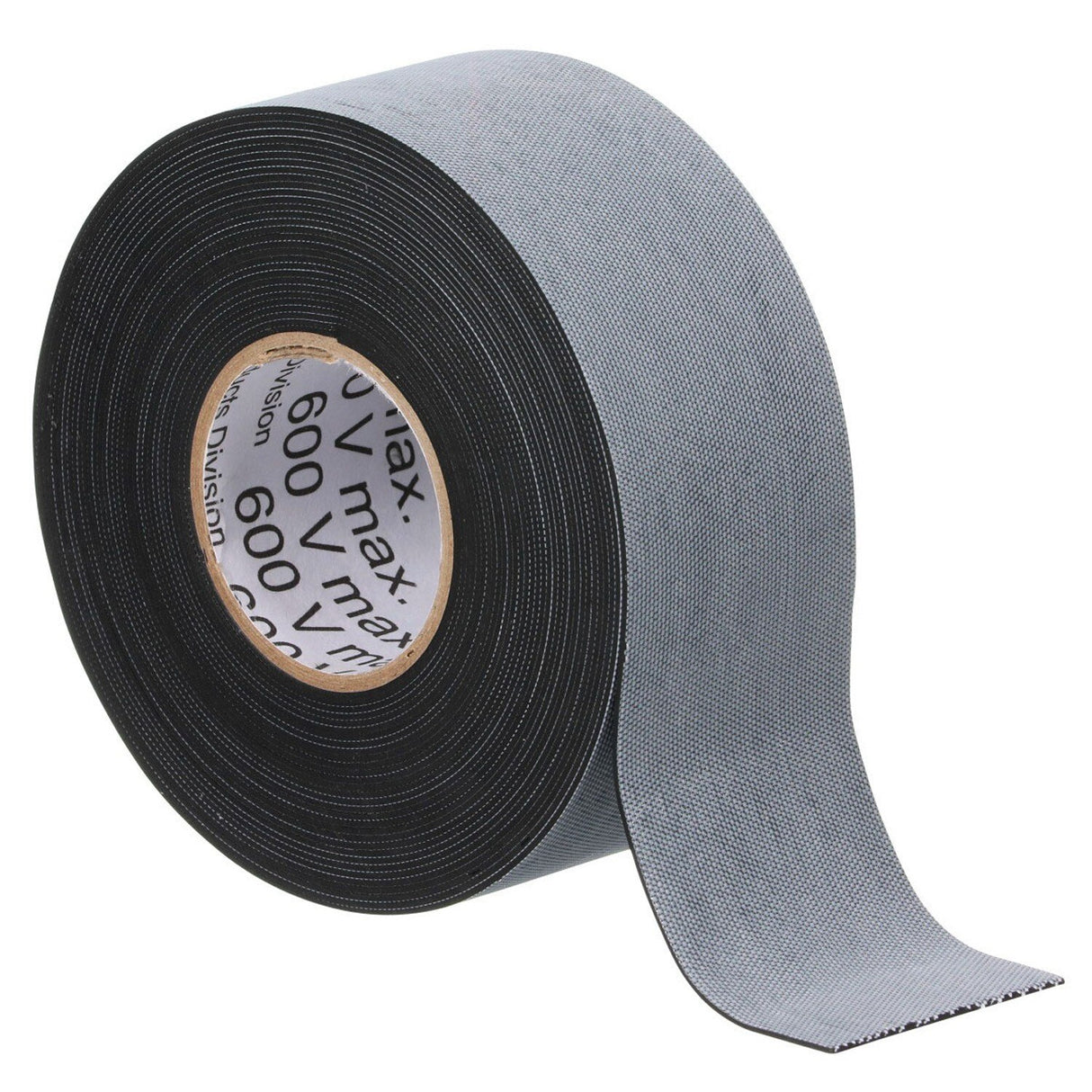 3M 2155-1.5X22FT Temflex Rubber Splicing Tape, Black, 1-1/2 in x 22 ft, 30 mil, Self Fusing, 600 V, 176 Degree F (7000090115) - 6