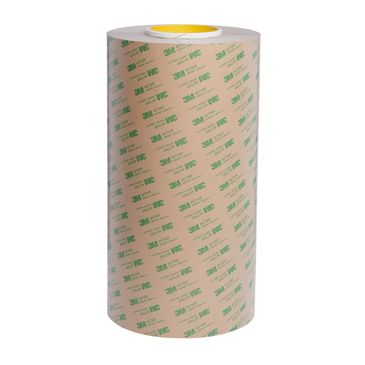 3M 467MP Adhesive Transfer Tape, Clear, 12 in x 60 yd, 2 mil (7000115506) (4 Pack)