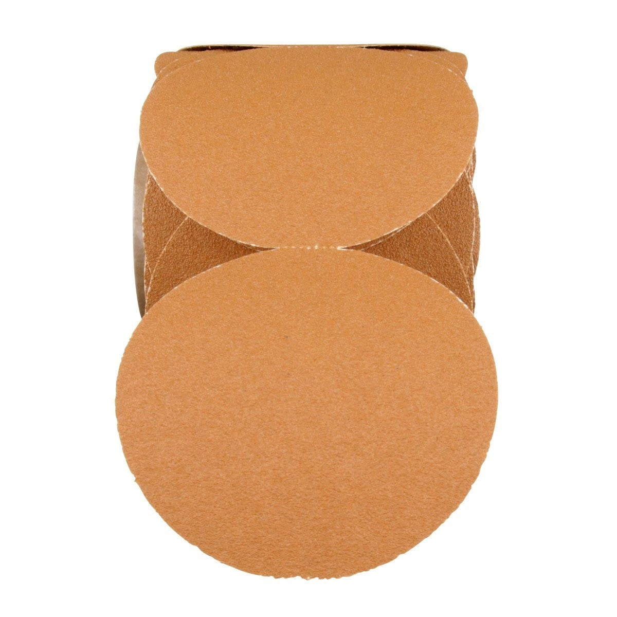 3M 363I Stikit Paper Disc Roll, PSA, Aluminum Oxide, 60 Grit, F Weight, Gold, 5 in, No Hole, Die 500X, 100 Discs per Roll (7000118089) (4 Pack) - 2