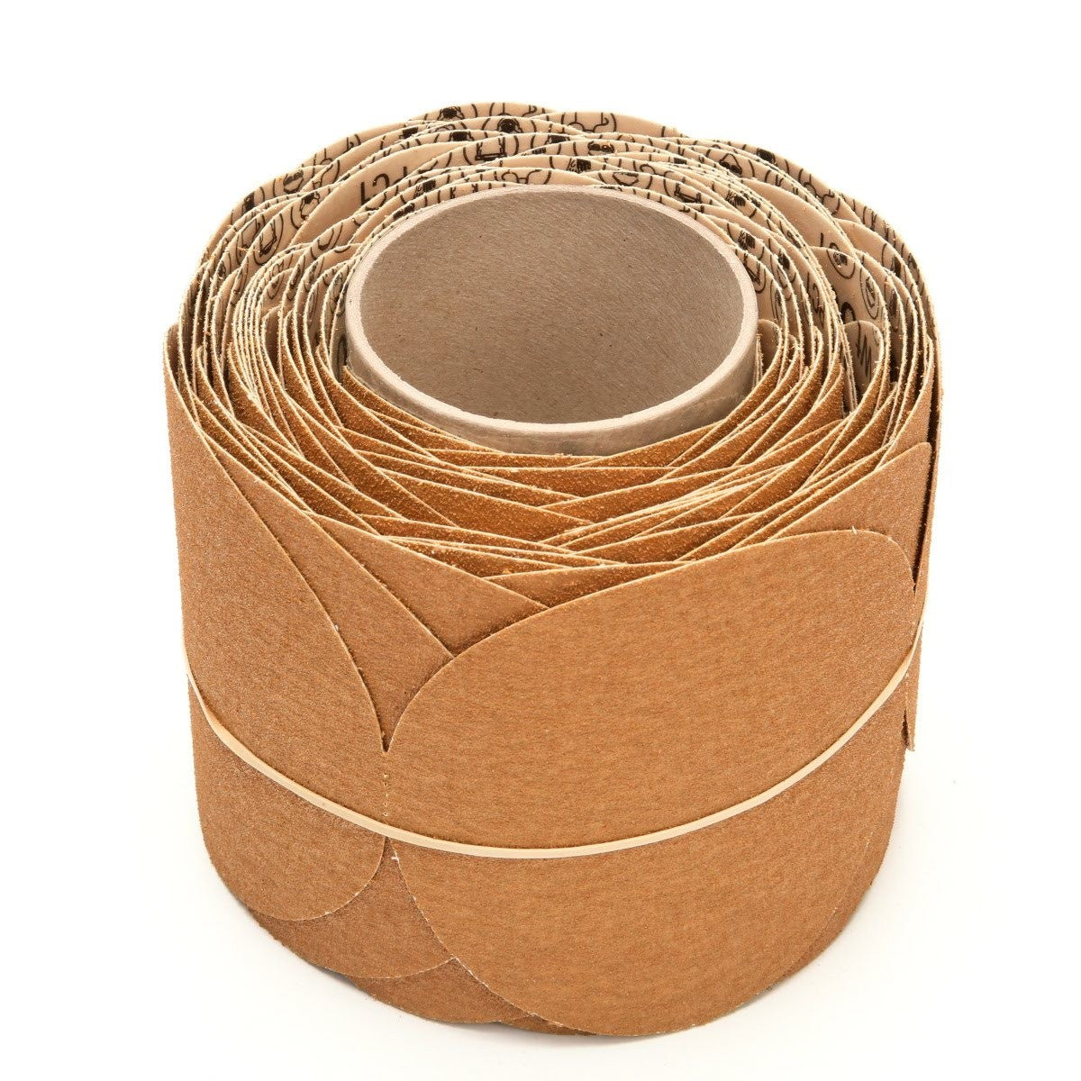 3M 363I Stikit Paper Disc Roll, PSA, Aluminum Oxide, 60 Grit, F Weight, Gold, 5 in, No Hole, Die 500X, 100 Discs per Roll (7000118089) (4 Pack) - 5