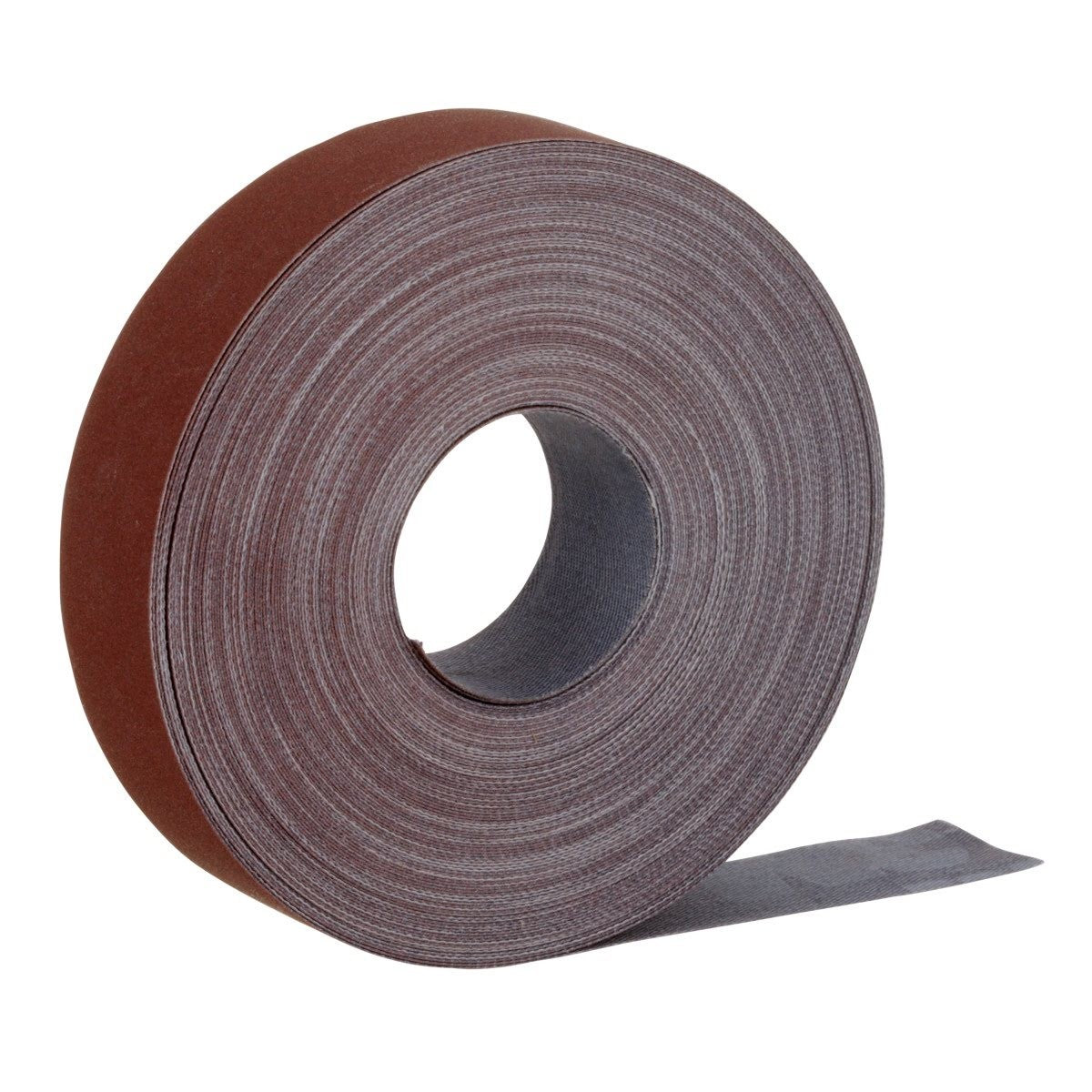 3M 314D Utility Cloth Roll, Aluminum Oxide P320 J-weight, Maroon, 1 in x 20 yd (7000118499) (5 Pack) - 2