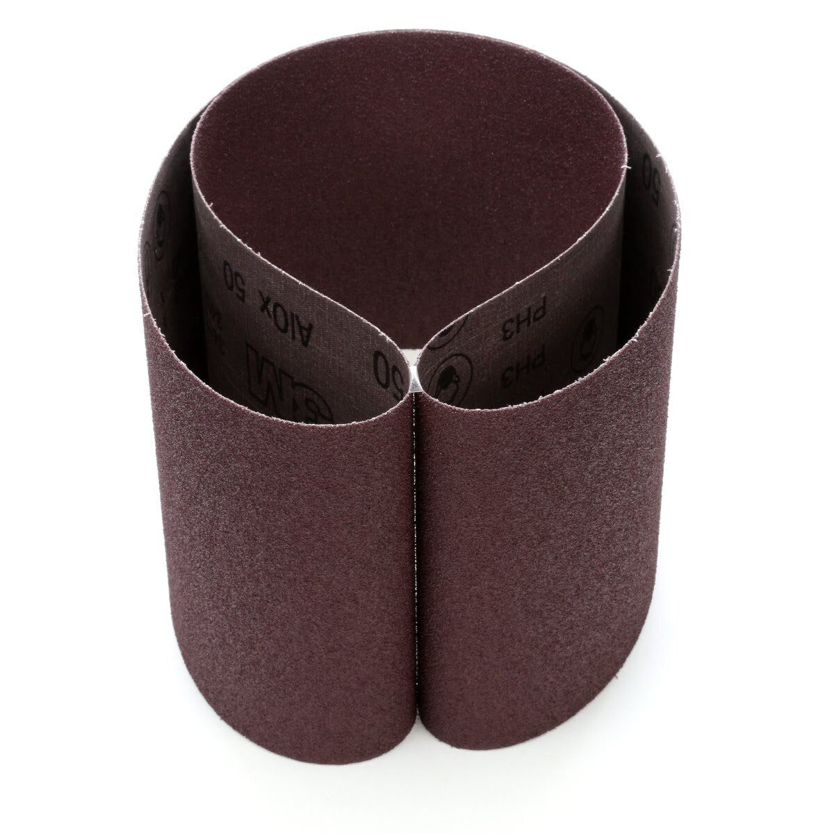 3M 341D Cloth Belt, Aluminum Oxide 80 Grit X-weight Brown 6 in x 48 in Film-lok Single-flex (7000118866) (20 Pack)