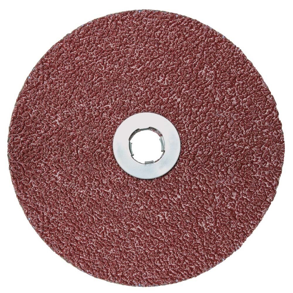 3M 7000119163 Cubitron II Fibre Disc 982C 7 in. GL Quick Change 36+ Grit Precision-Shaped Grain Abrasive Discs for Heavy Grinding, Deburring, Beveling, Finishing, and Weld Removal (25 Pack)