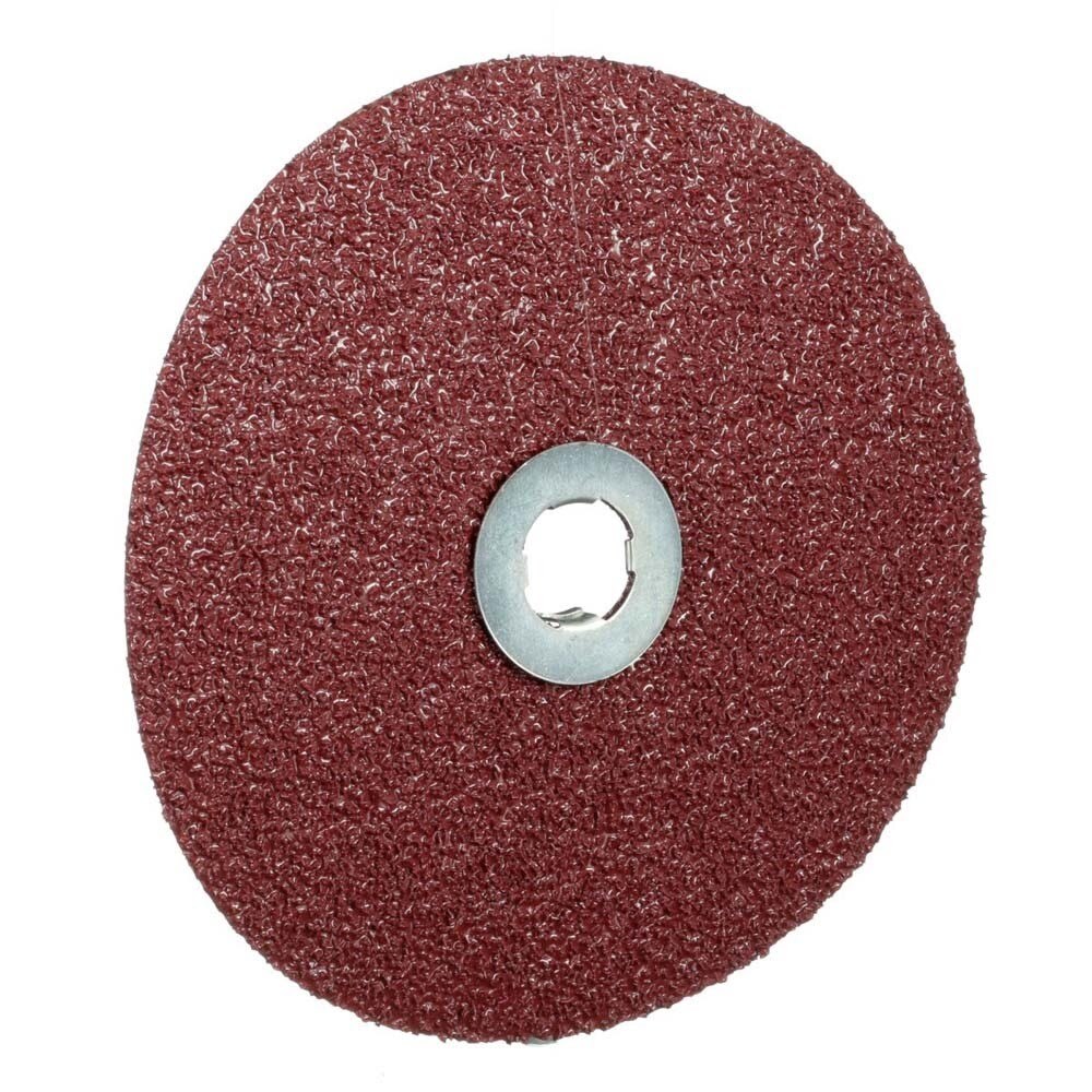 3M 7000119163 Cubitron II Fibre Disc 982C 7 in. GL Quick Change 36+ Grit Precision-Shaped Grain Abrasive Discs for Heavy Grinding, Deburring, Beveling, Finishing, and Weld Removal (25 Pack) - 5