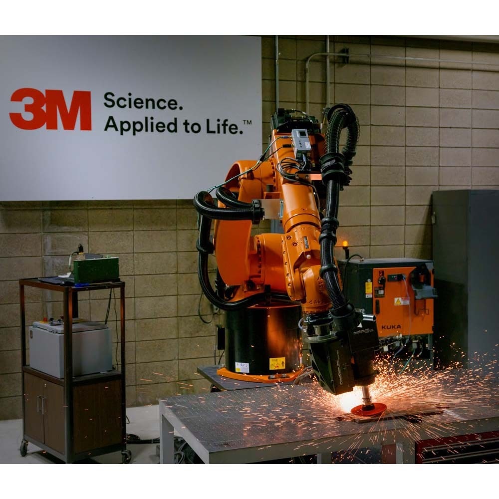 3M 982C Cubitron II Fibre Disc , 60+ Grit, TN Quick Change, 4-1/2 in, Die TN450E (7000119203) (25 Pack) - 10