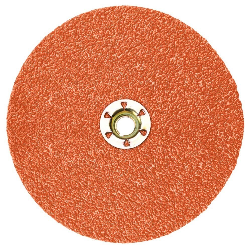 3M 7000119212 Cubitron II 987C Fibre Disc, 60+ Grit TN Quick Change for Angle Grinders, 5 Inch (25 Pack)