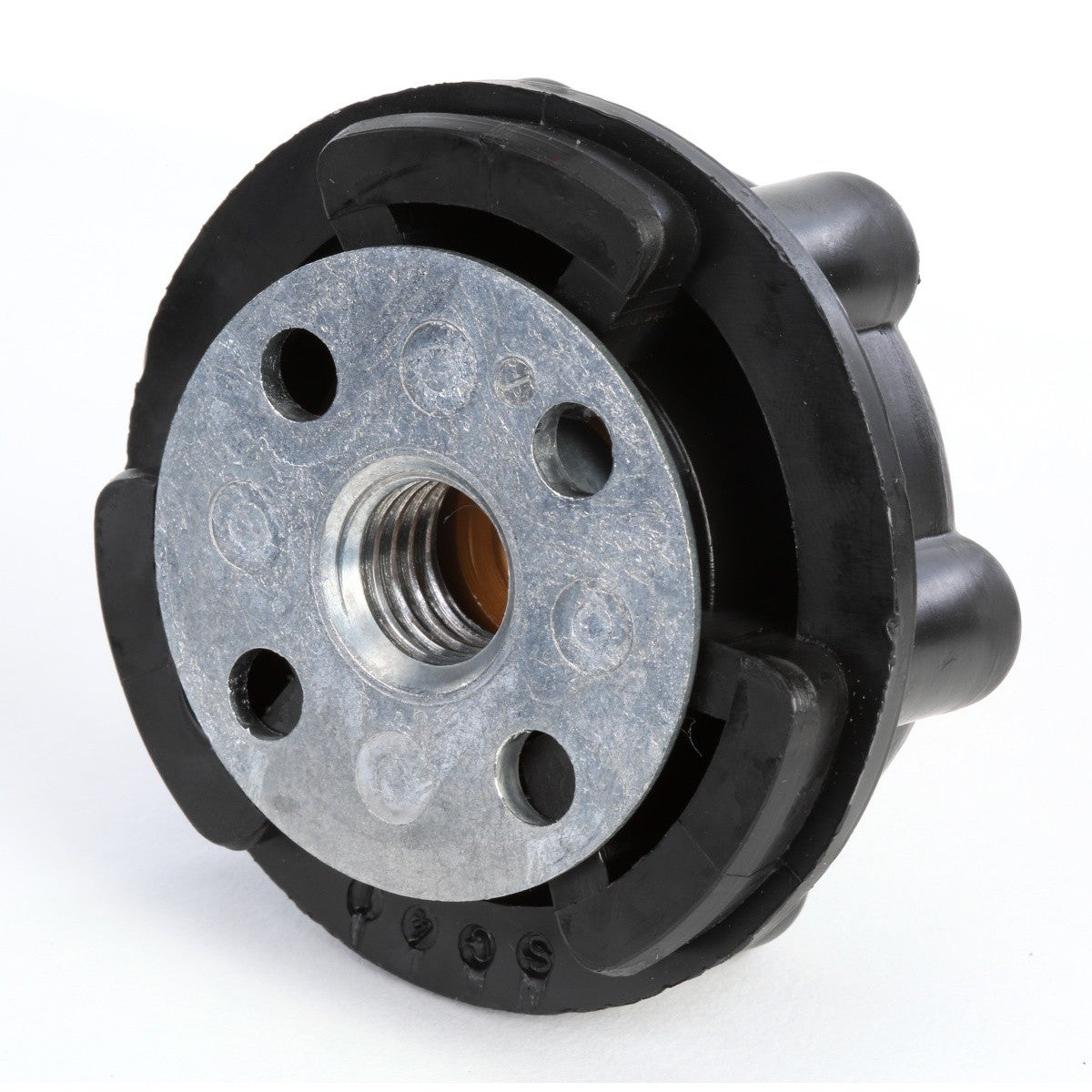 3M Disc Pad Hub and Retainer Nut, 2-1/2 in, M14-2 Internal, Black (7000119302) - 3