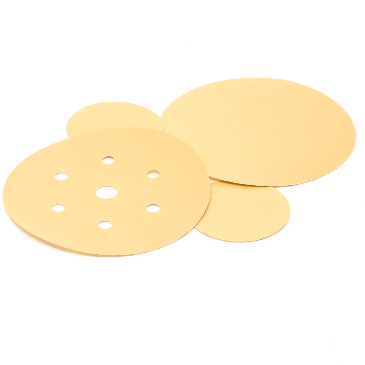 3M 216U 01072 Hookit Gold Disc Dust Free, Aluminum Oxide P500, 6 in, 7 Hole (7000119695) (400 Pack) - 2