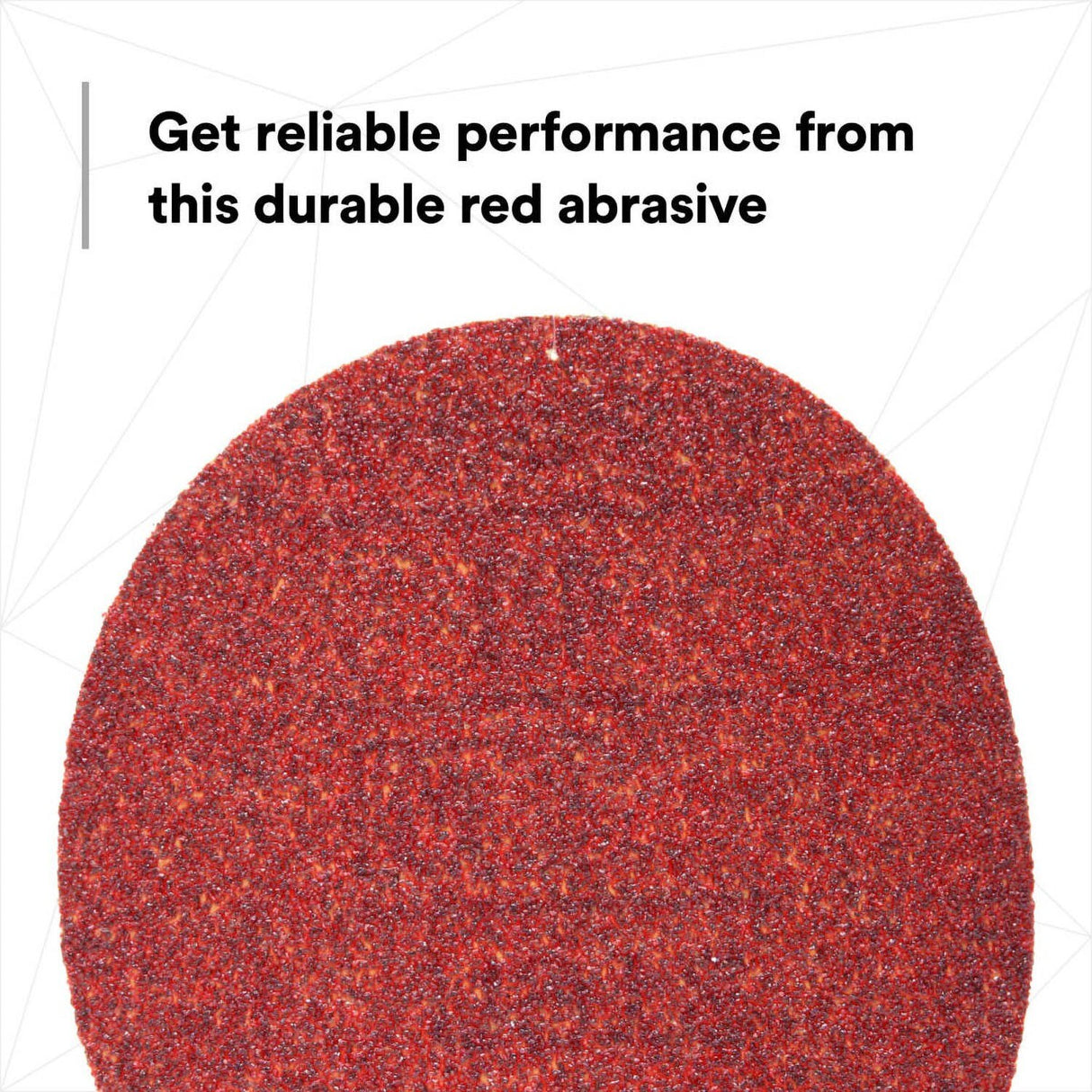 3M 316U 01262 Hookit Red Abrasive Disc Aluminum Oxide 40 Grit 6 in (7000119789) (150 Pack) - 3