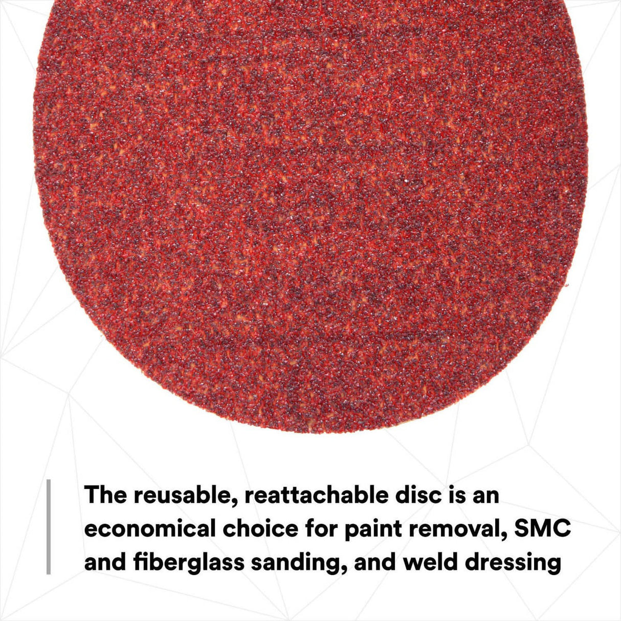 3M 316U 01262 Hookit Red Abrasive Disc Aluminum Oxide 40 Grit 6 in (7000119789) (150 Pack) - 4