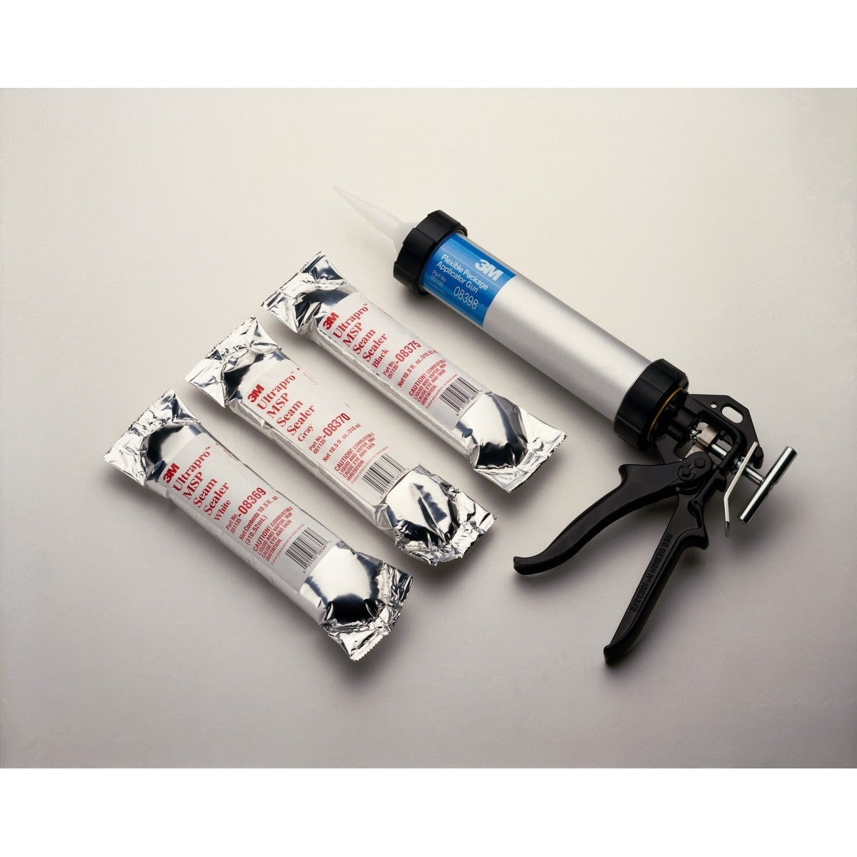 3M 08370 MSP Seam Sealer, Gray, 310 mL Flexpack (7000119838) (6 Pack) - 10