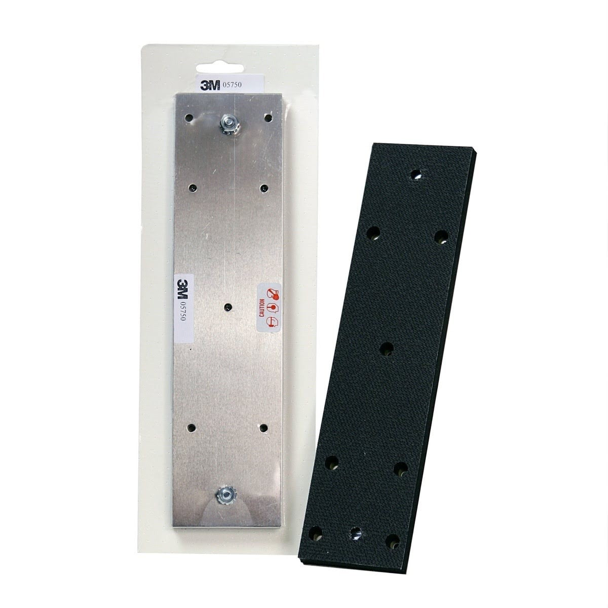 3M 05750 Hookit Short Air File Shoe, Hook and Loop, 2 3/4 in x 11 in (7000119881) (5 Pack) - 3