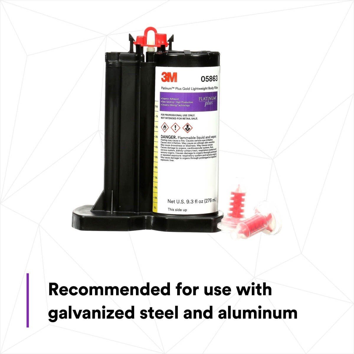 3M 05863 Platinum Plus Filler, 276 mL DMS Cartridge (7000120074) (6 Pack) - 4