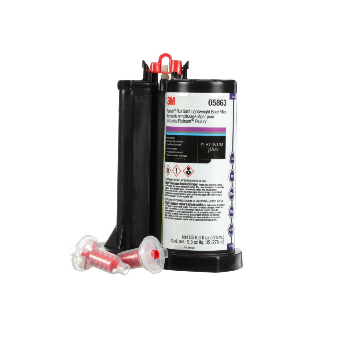 3M 05863 Platinum Plus Filler, 276 mL DMS Cartridge (7000120074) (6 Pack) - 5