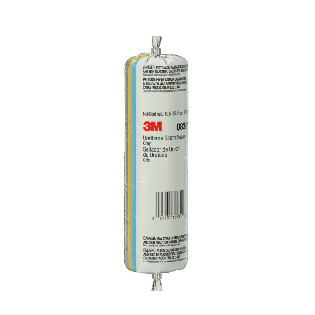3M Urethane Seam Sealer, Gray, 310 mL 10.5 fl oz Foil Pack (08361) (7000120461) (6 Pack) - 4