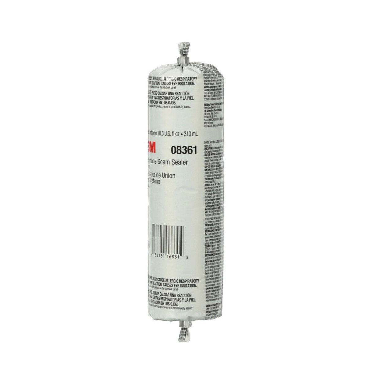 3M Urethane Seam Sealer, Gray, 310 mL 10.5 fl oz Foil Pack (08361) (7000120461) (6 Pack) - 5
