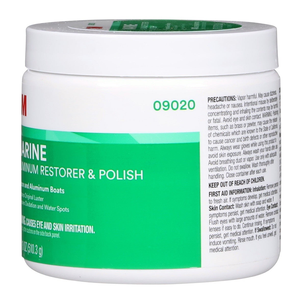 3M Marine Aluminum Restorer and Polish, 18 oz, Pink Paste (09020) (7000120468) (6 Pack) - 4