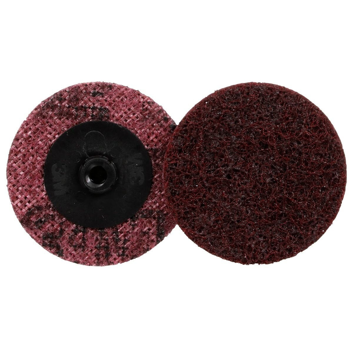 3M SC-DS Scotch-Brite Roloc Surface Conditioning Disc, TS, Aluminum Oxide Medium, Maroon, 2 in (7000120667) (200 Pack)