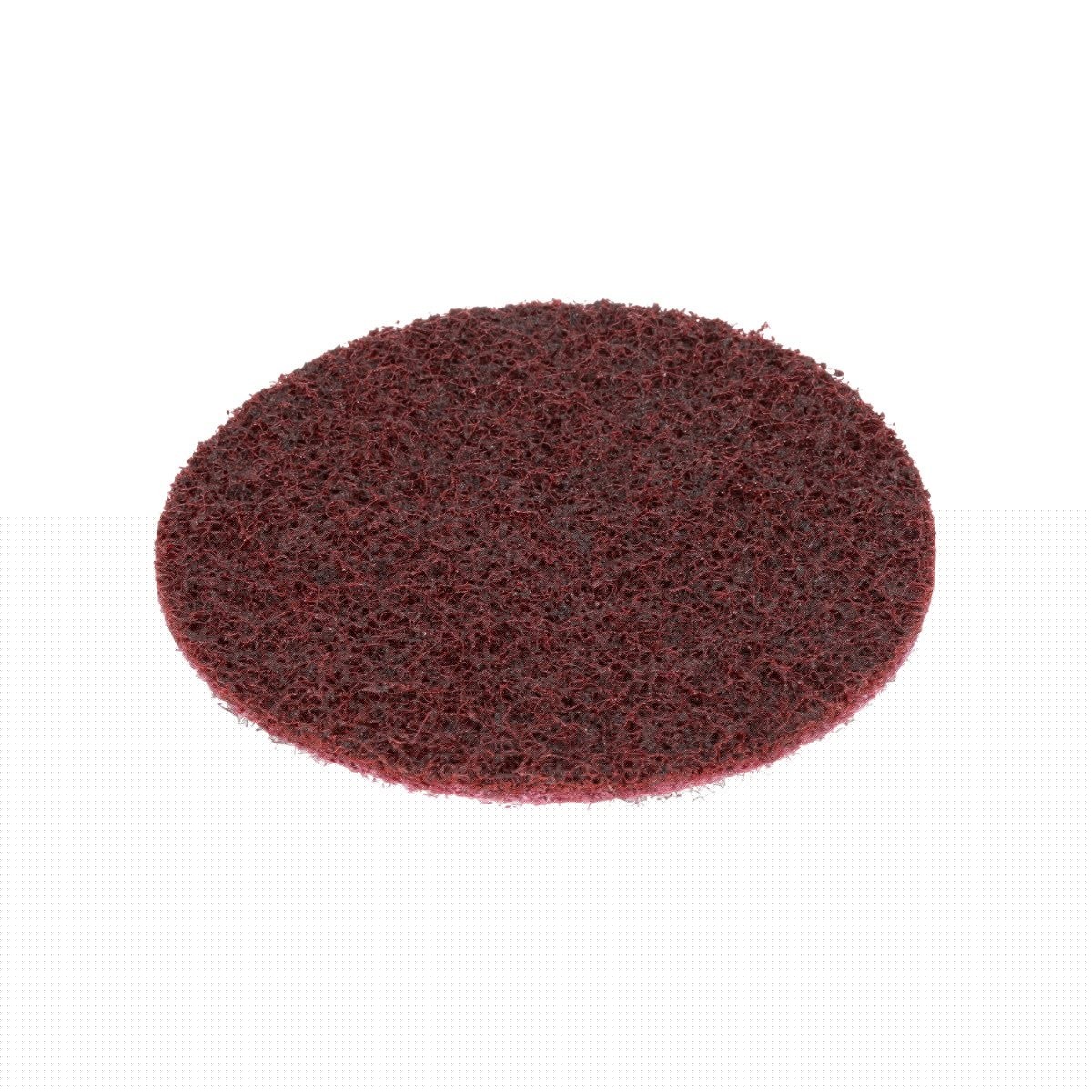 3M SC-DH 07451 Scotch-Brite Surface Conditioning Disc, Aluminum Oxide Medium, Maroon, Hook and Loop, 4 in (7000120840) (10 Pack) - 2