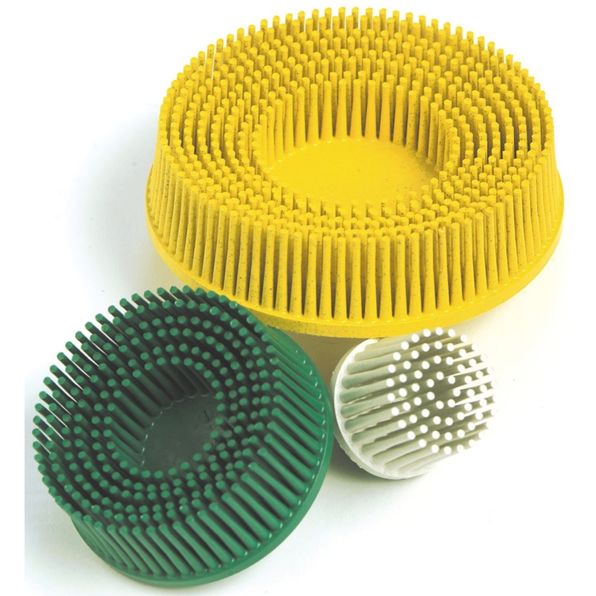 3M 982BS Roloc Bristle Disc Kit, TR, Assorted Grit, Multi-color, 2 in (7000120924) (5 Pack)
