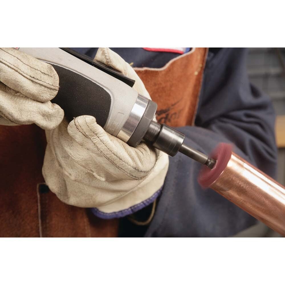 3M 7000121120 Scotch-Brite Cross Buff, 1-1/2 in x 3/8 in x 2 PLY x 8-32 High Strength A MED (25 Pack) - 6