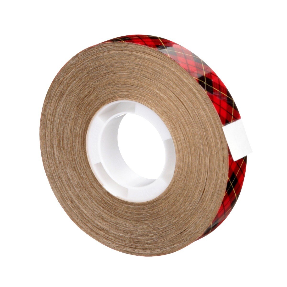 3M 969 Scotch ATG Adhesive Transfer Tape, Clear, 1/2 in x 18 yd, 5 mil, Tan Liner (7000123313) (72 Pack) - 4