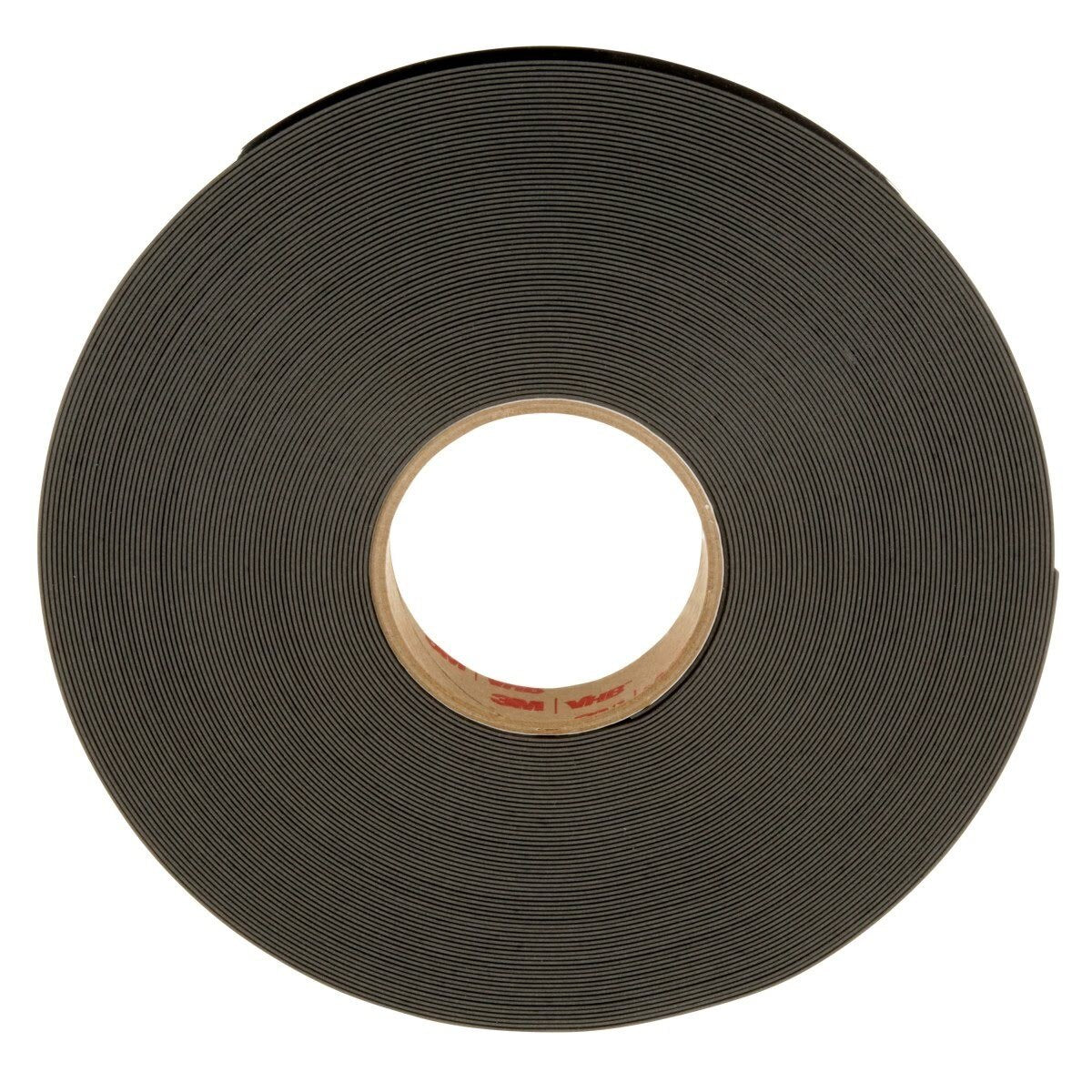 3M 4929 VHB Double Sided Acrylic Foam Tape, Black, 25 mil, 3/4 in x 72 yd (7000123401) (12 Pack) - 3