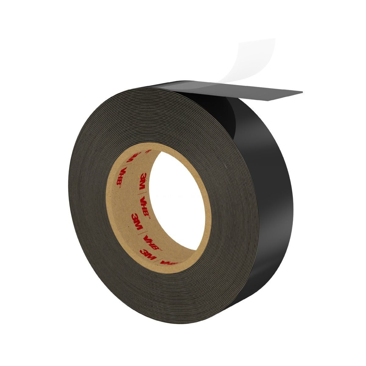 3M 4929 VHB Double Sided Acrylic Foam Tape, Black, 25 mil, 3/4 in x 72 yd (7000123401) (12 Pack) - 5