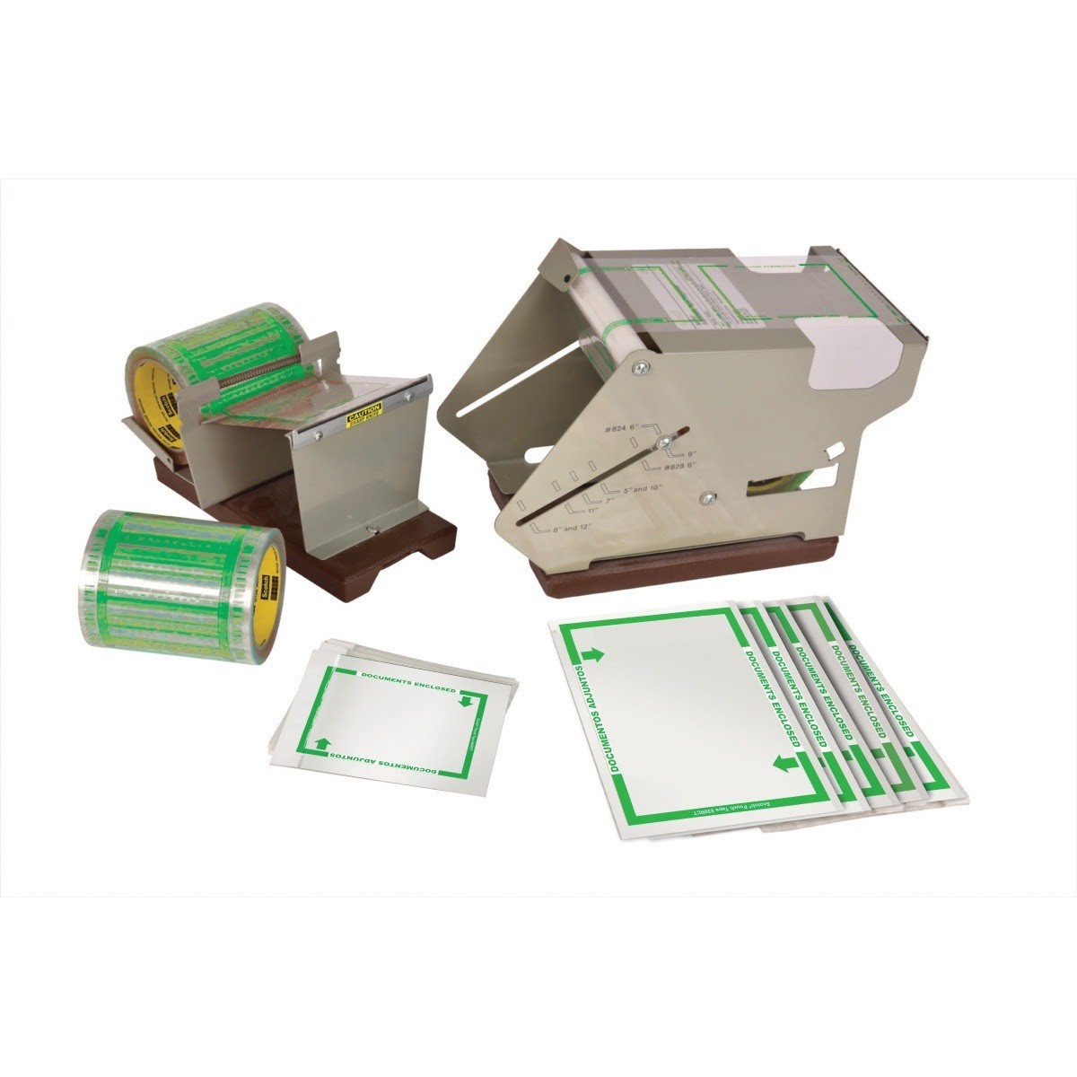 3M 829 Scotch Pouch Tape, 5 in x 6 in (7000123515) (12 Pack) - 5