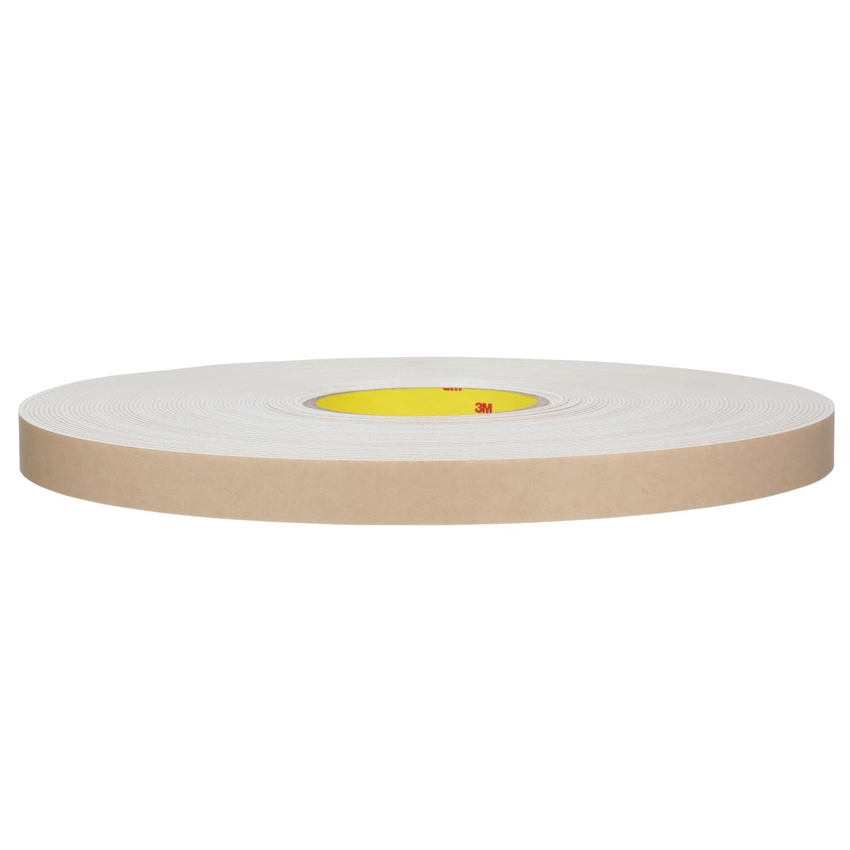 3M 4496B 4496 Double Coated Polyethylene Foam Tape W, White, 1 in x 36 yd, 62 mil (7000123606) (9 Pack) - 2